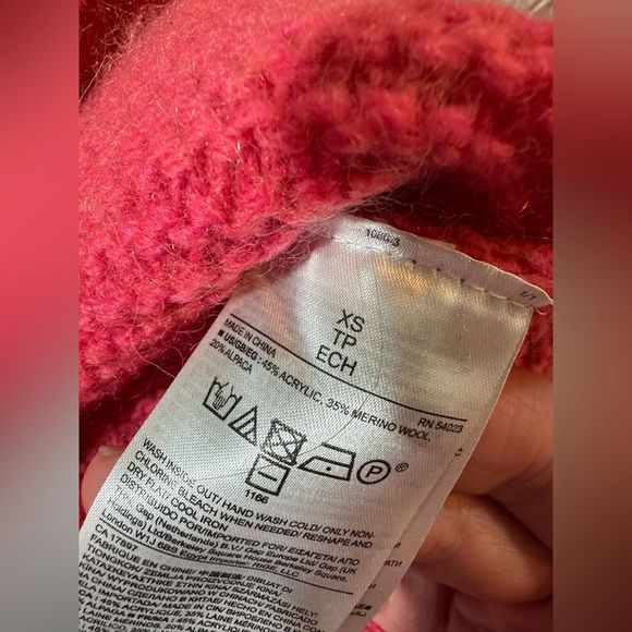 Banana Republic Italian yarn size XS sweater wool and alpaca - Picture 4 of 6